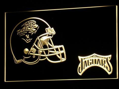 Jacksonville Jaguars Helmet LED Neon Sign